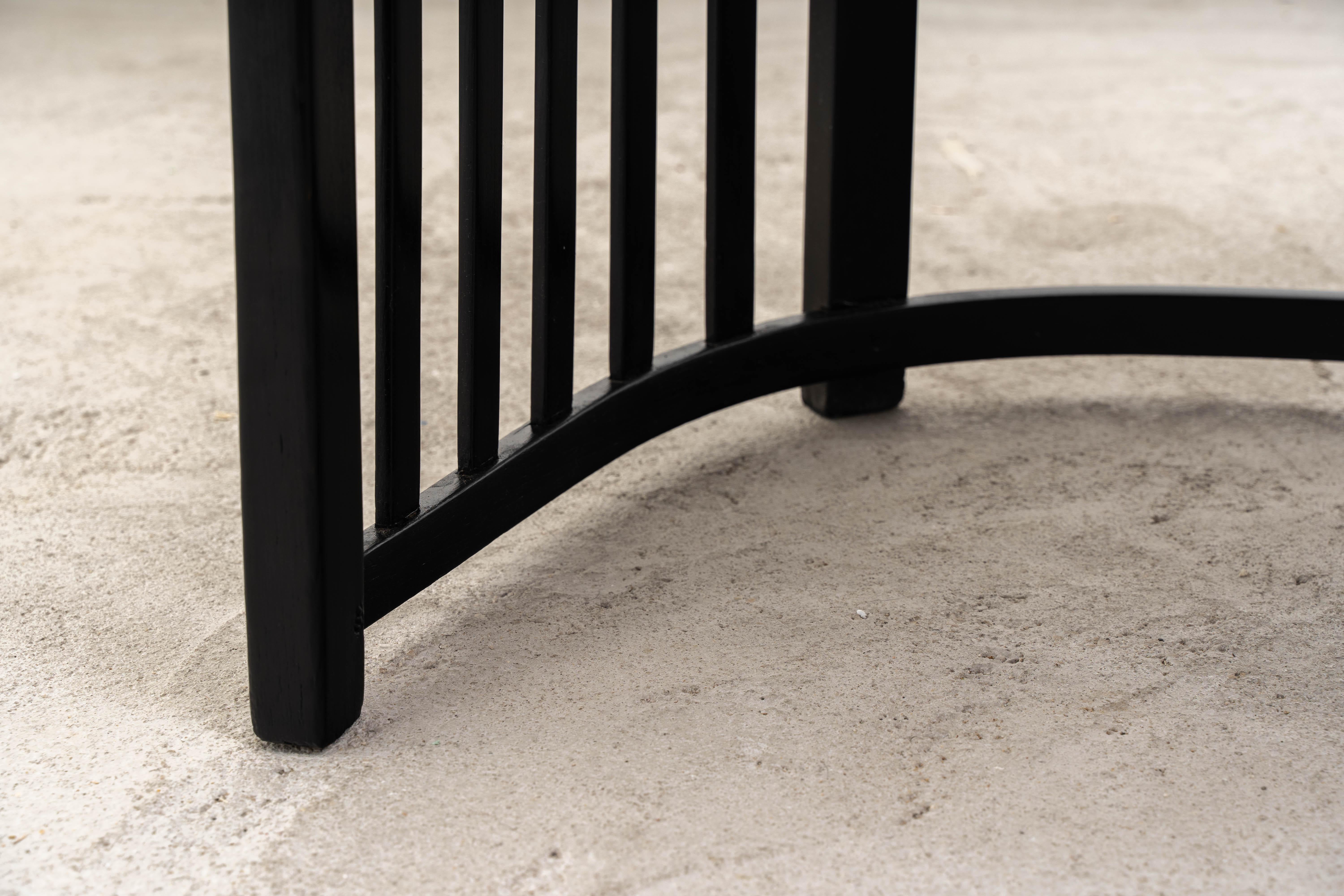 J.&J. Kohn - Josef Hoffmann - Seating group (3) - Fledermaus - Beech, Leather 2