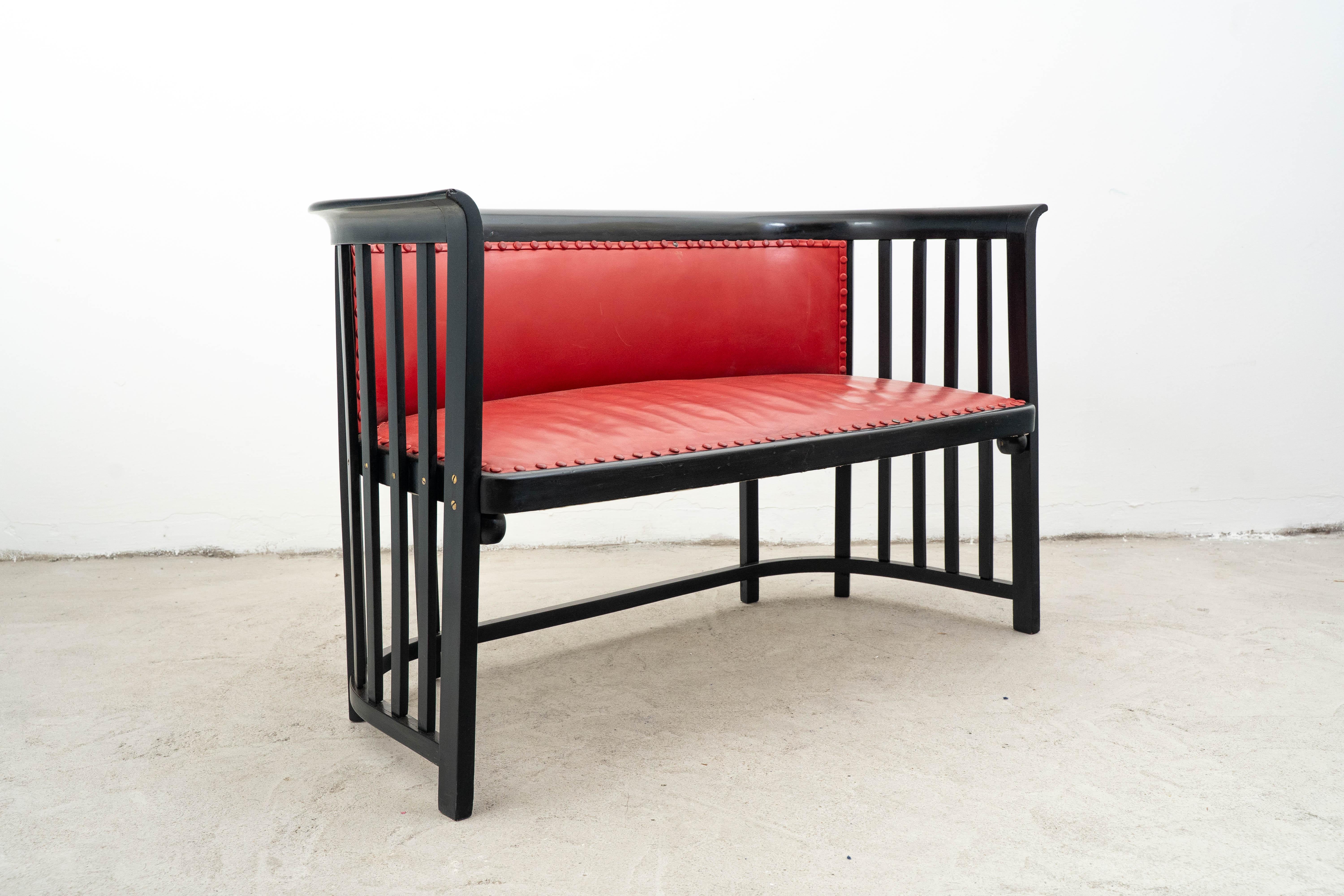 Art Nouveau J.&J. Kohn - Josef Hoffmann - Divano - 