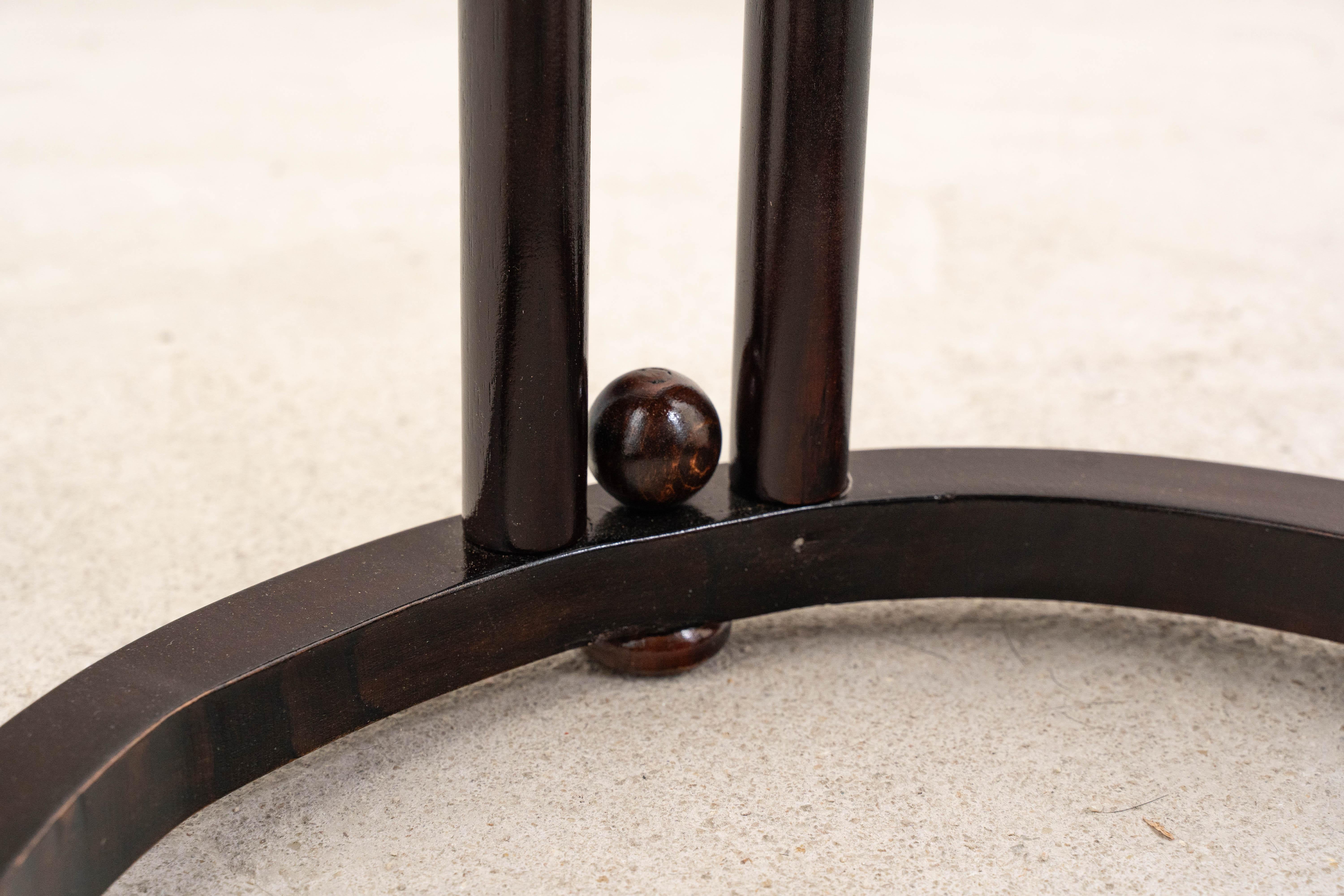 J.&J. Kohn - Josef Hoffmann - Taburete - Haya en venta 5