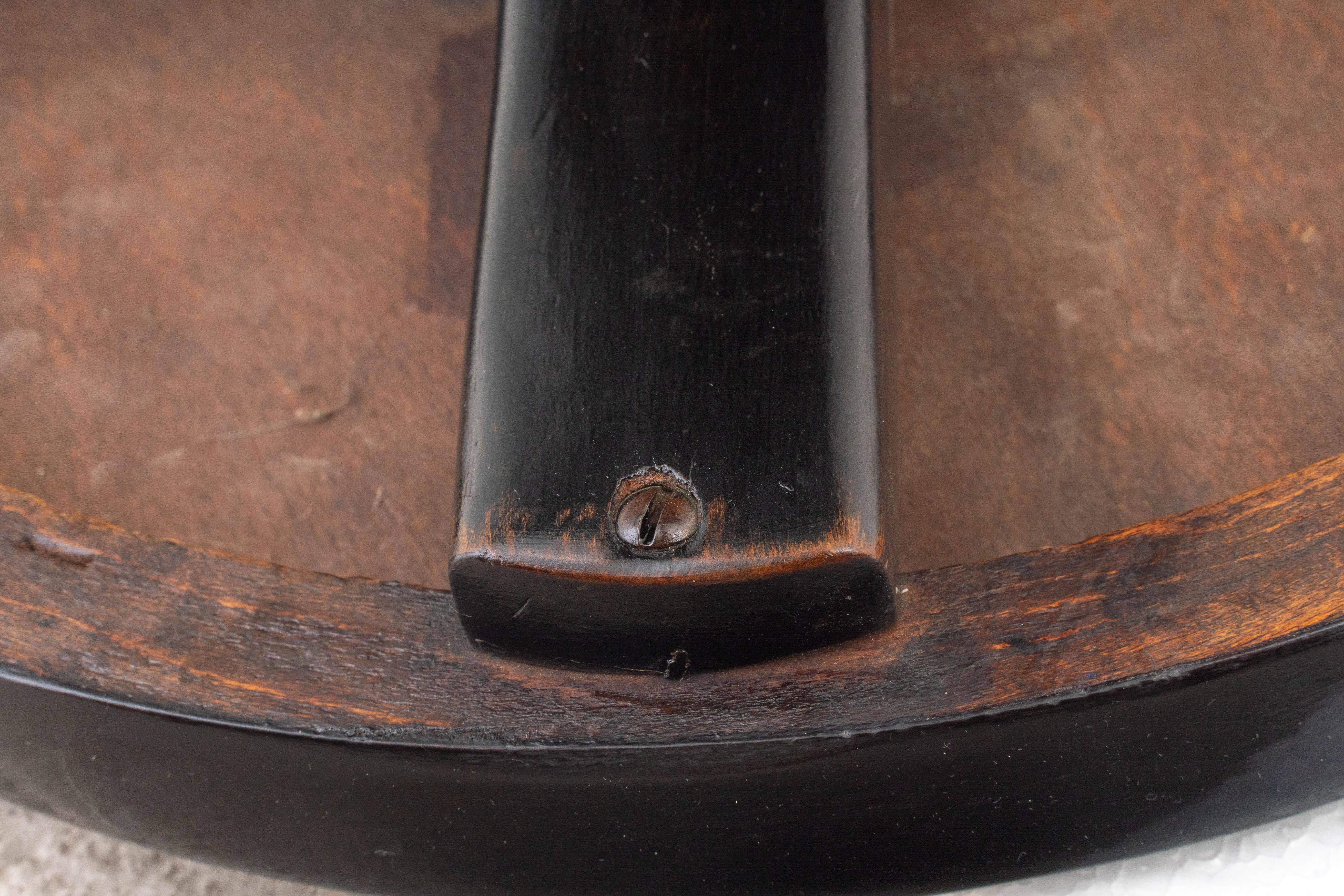 J.&J. Kohn - Piano stool - Beech For Sale 8