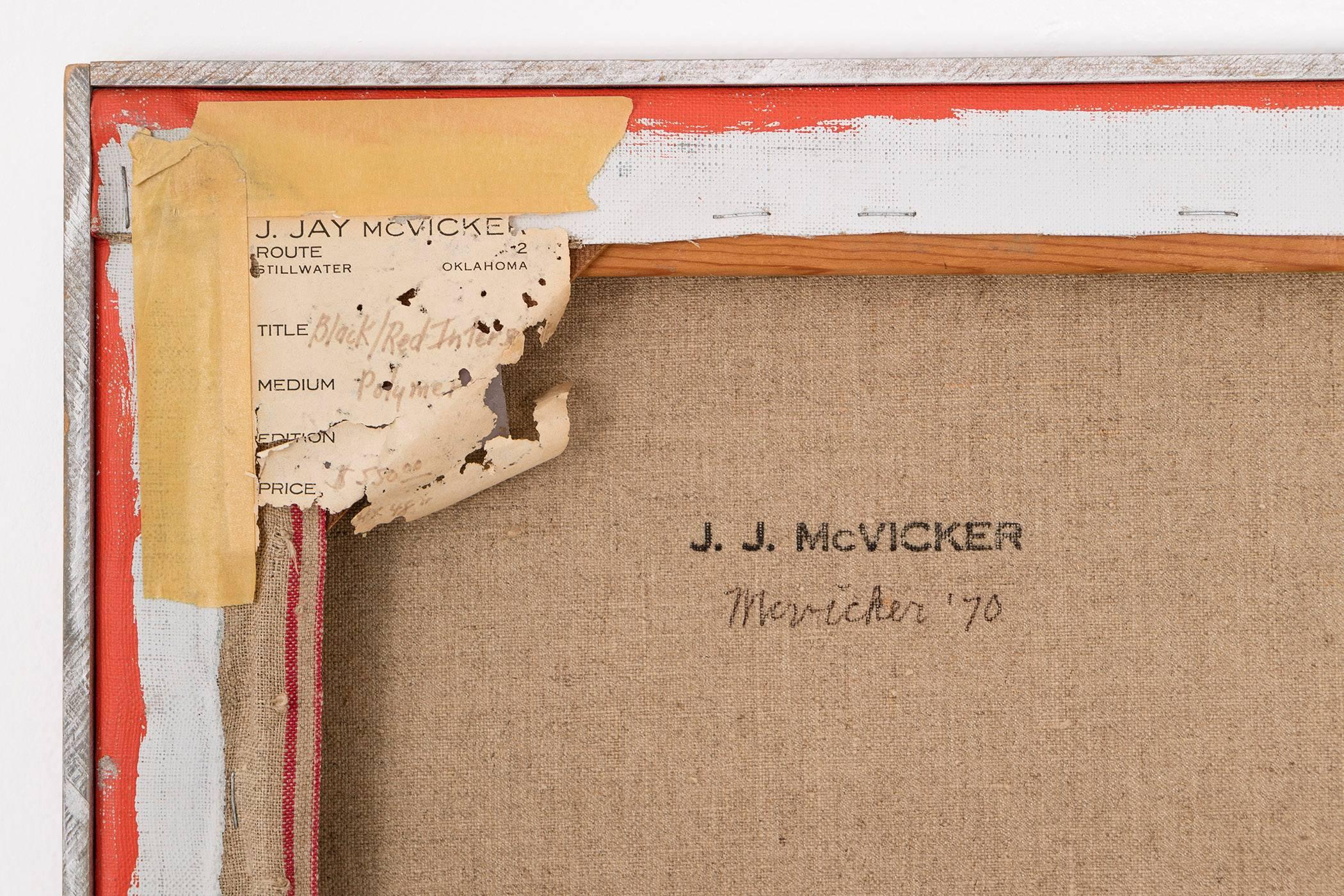 American J.J. McVicker Painting 