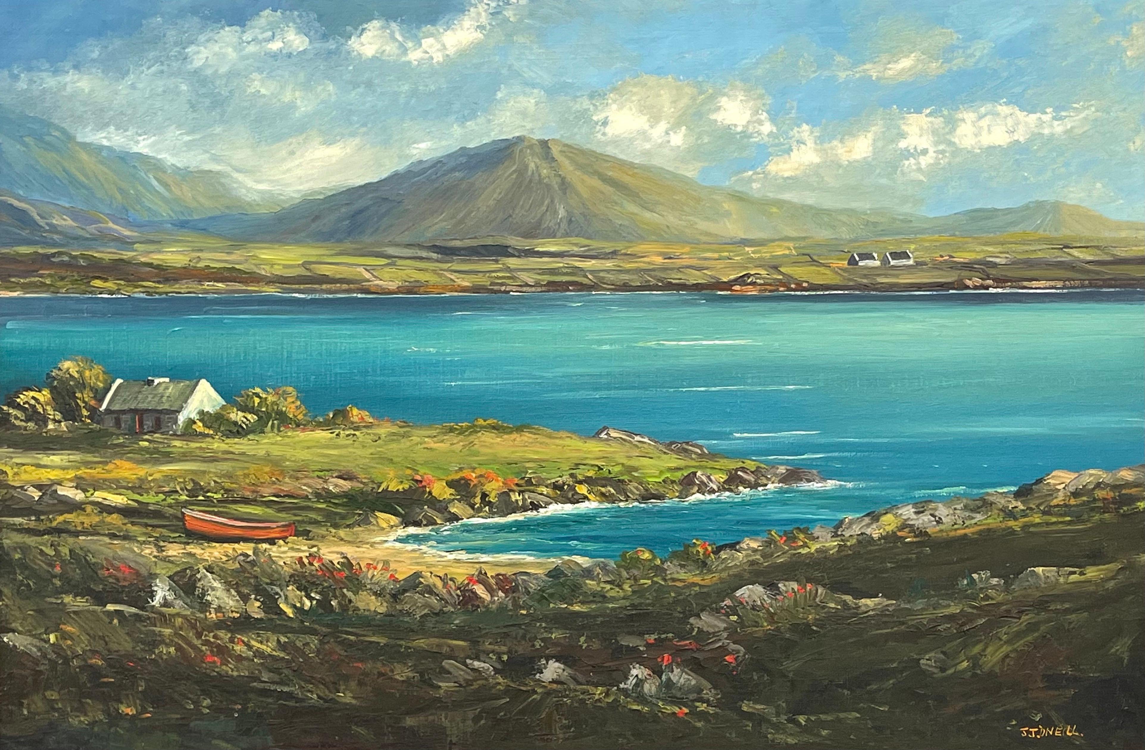 Landscape Painting of Donegal in Northern Ireland by 20th Century Irish Artist 4