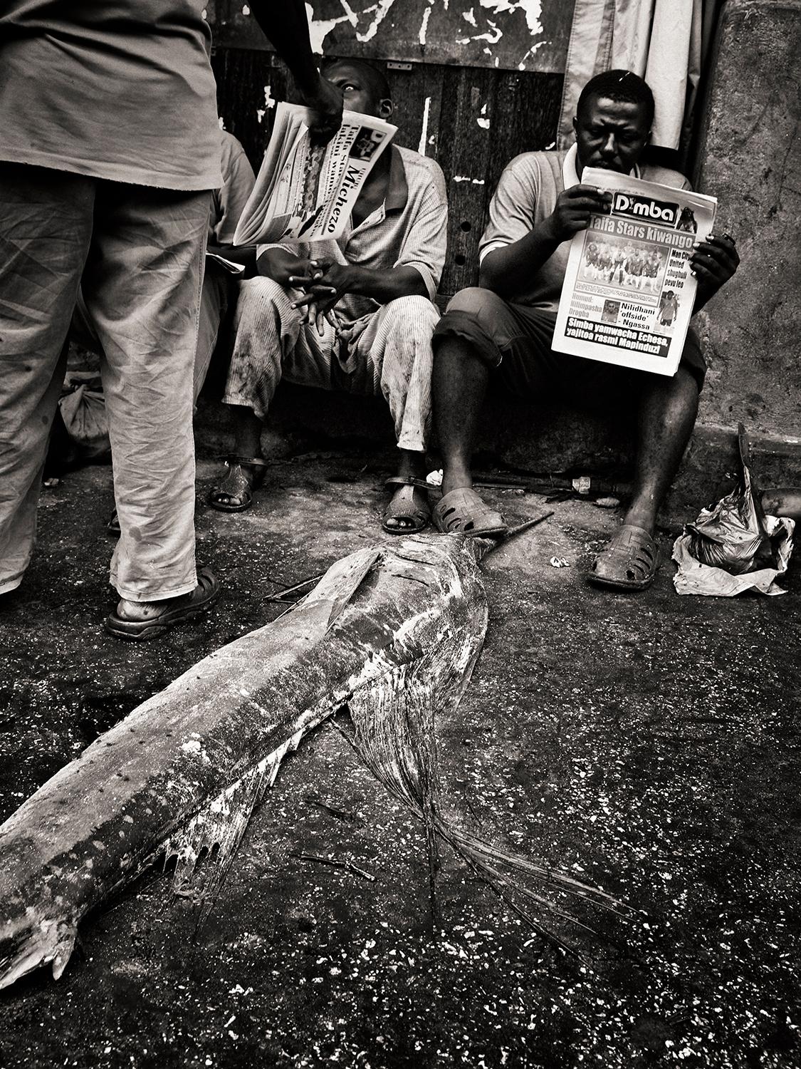 Pesce fresco, Fotografia, Edizione limitata, Zanzibar, Strada, Ritratto
