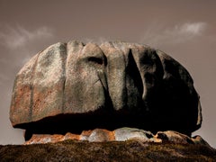 Rosé Britanny Rock, Photography, Limited Edition, Stone, Landscape, French