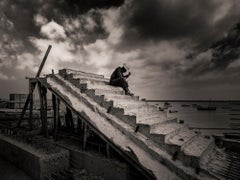 Stairway to heaven von JJK, Fotografie, limitierte Auflage, Zanzibar