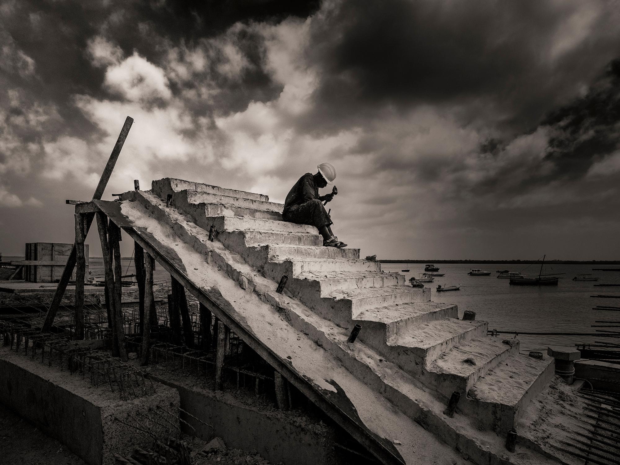 « Stairway to heaven » de JJK, photographie, édition limitée, Zanzibar