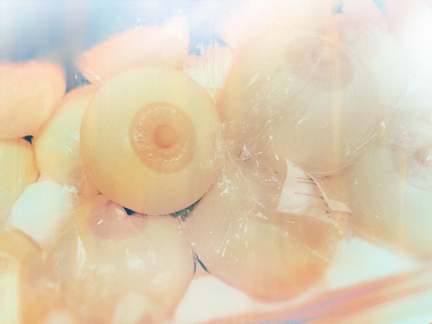 Titty Twister
Edition of 25
signed and numbered by the artist

Plastic breasts on display for sale in Amsterdam.

JJK is a pseudonym for one of the world's most successful photo artists.
In his series "Always in my mind", he depicts history,