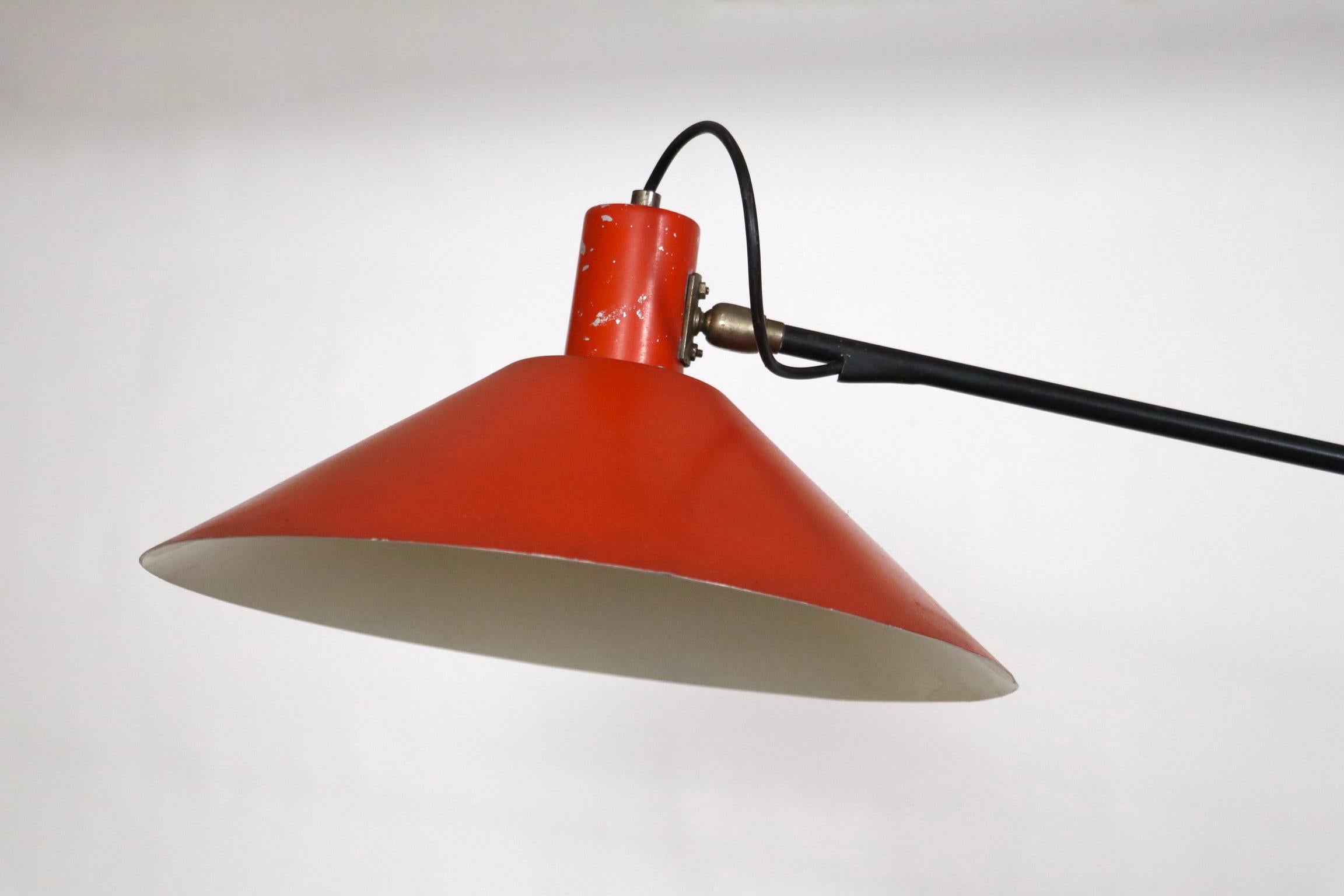 JJM Hoogervorst Anvia Counter Balance Ceiling Lamp Holland 1957 For Sale 5