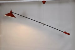 JJM Hoogervorst Anvia Counter Balance Ceiling Lamp Holland 1957