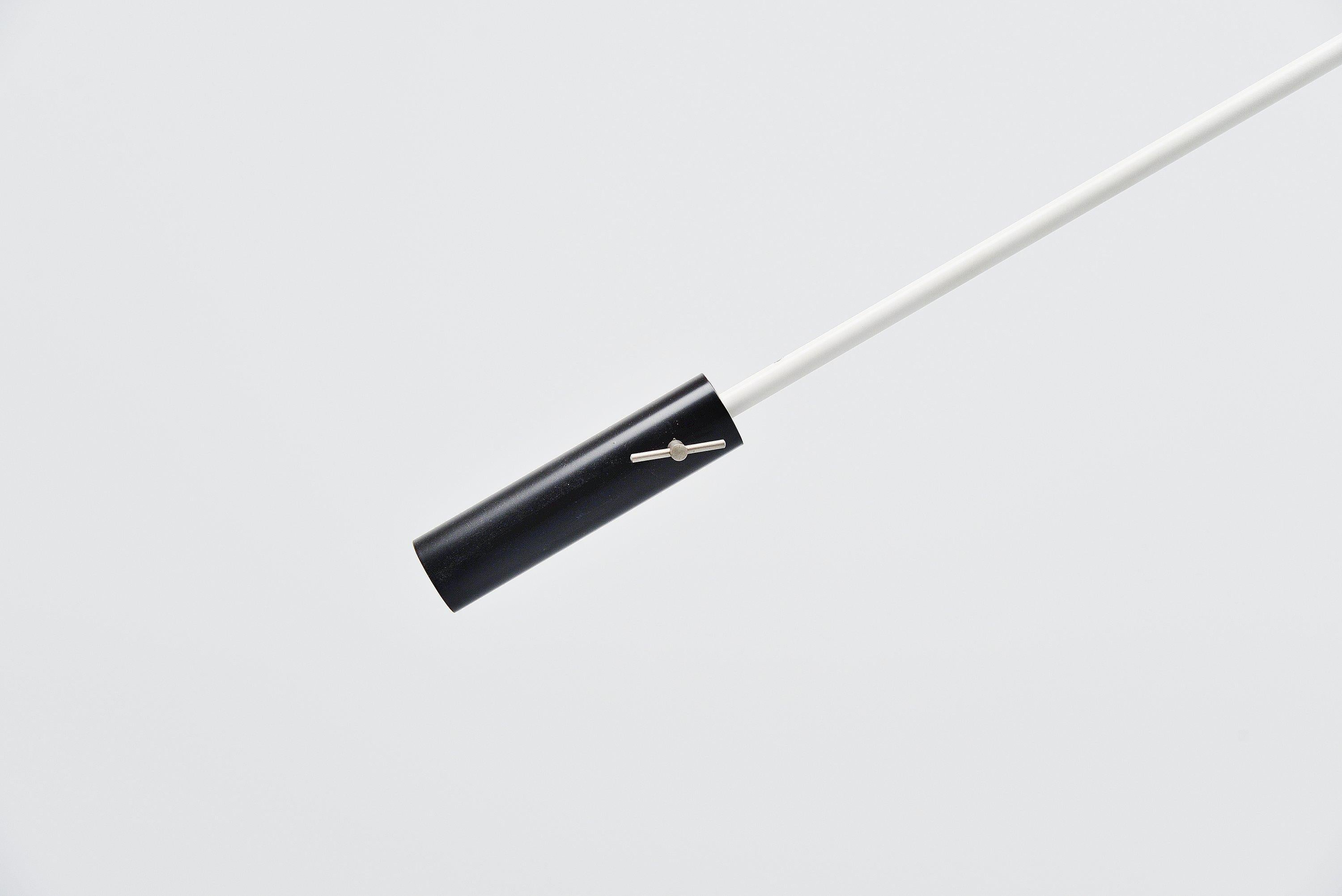Dutch JJM Hoogervorst Anvia Counter Balance Ceiling Lamp, Holland, 1957