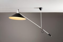 JJM Hoogervorst counter balance ceiling lamp Anvia the Netherlands 1957
