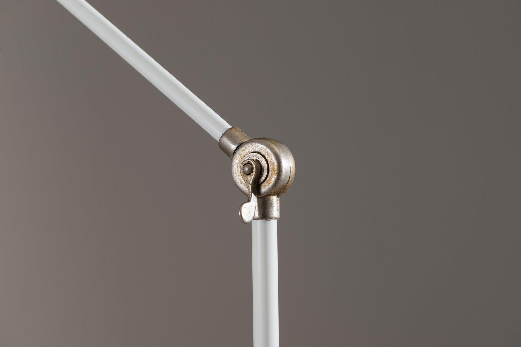 JJM Hoogervorst floor lamp black Anvia Almelo The Netherlands 1950 im Angebot 6