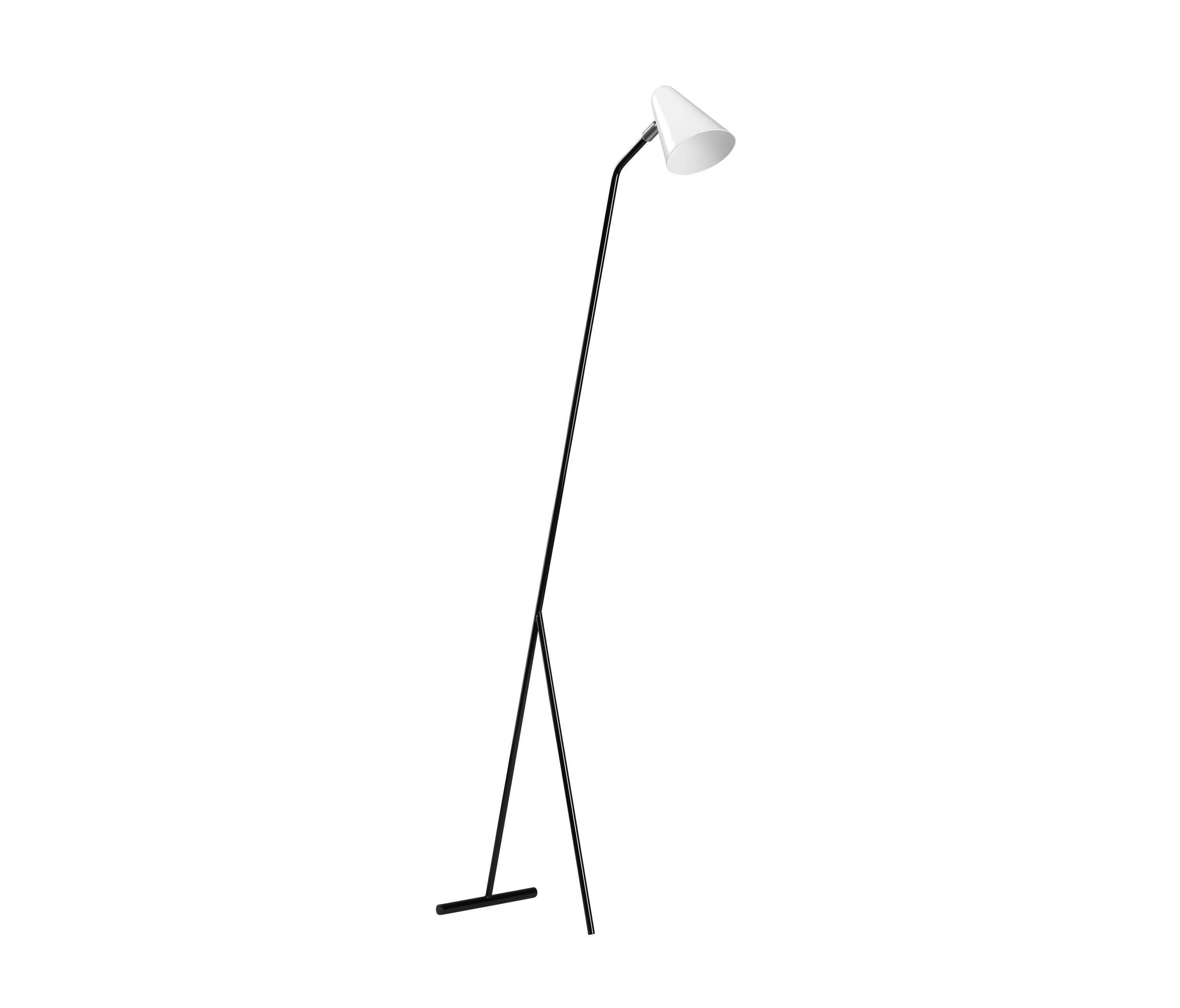 Aluminum J.J.M. Hoogervorst Model #1503 'Stiletto' Floor Lamp for Anvia in Red