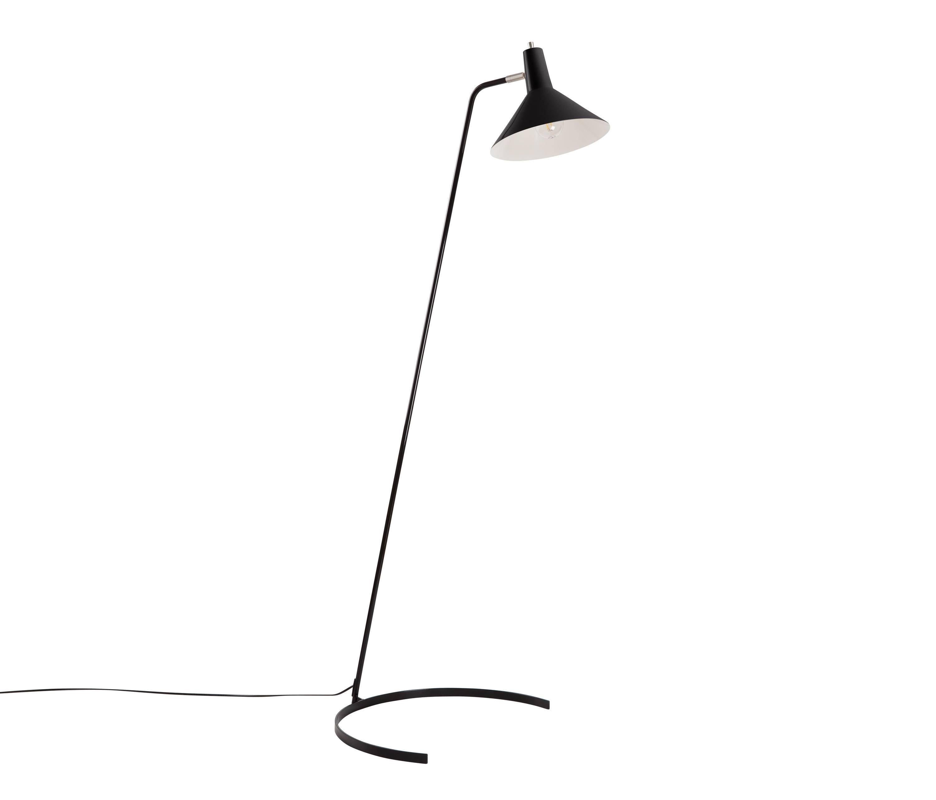 Contemporary J.J.M. Hoogervorst Model #1505 'Horseshoe' Floor Lamp for Anvia in White