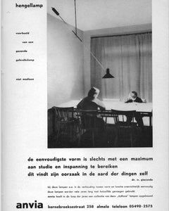 J.J.M. Hoogervorst Modelo #1506 Plafón de Contrapeso para Anvia