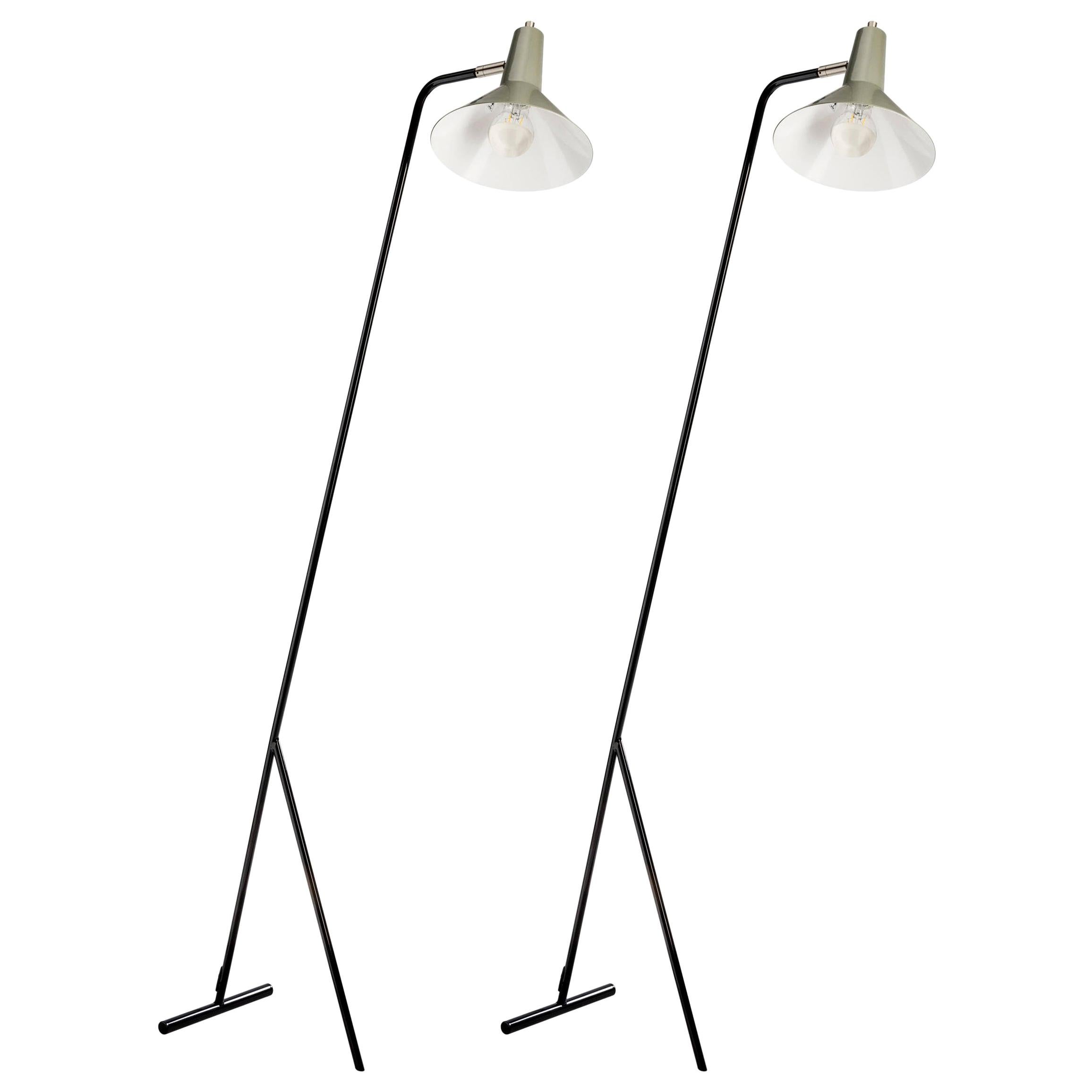 J.J.M. Hoogervorst Model #1601 'Merchant' Floor Lamp for Anvia