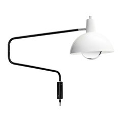 J.J.M. Hoogervorst Model 1702 'Paperclip' Wall Light for Anvia in White