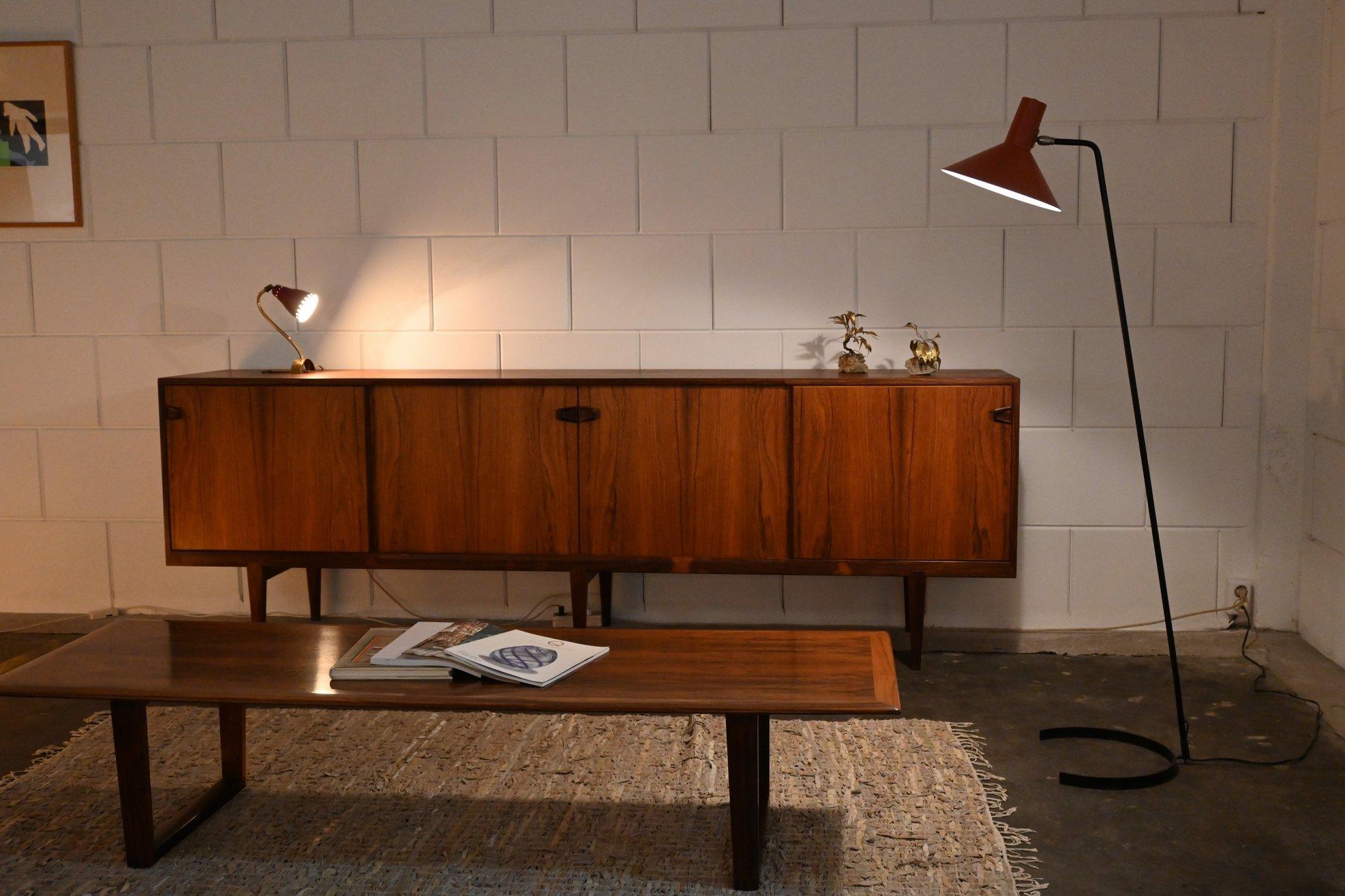 Lampadaire J.J.M. Hoogervorst modèle 8025 Anvia Pays-Bas 1957 en vente 8
