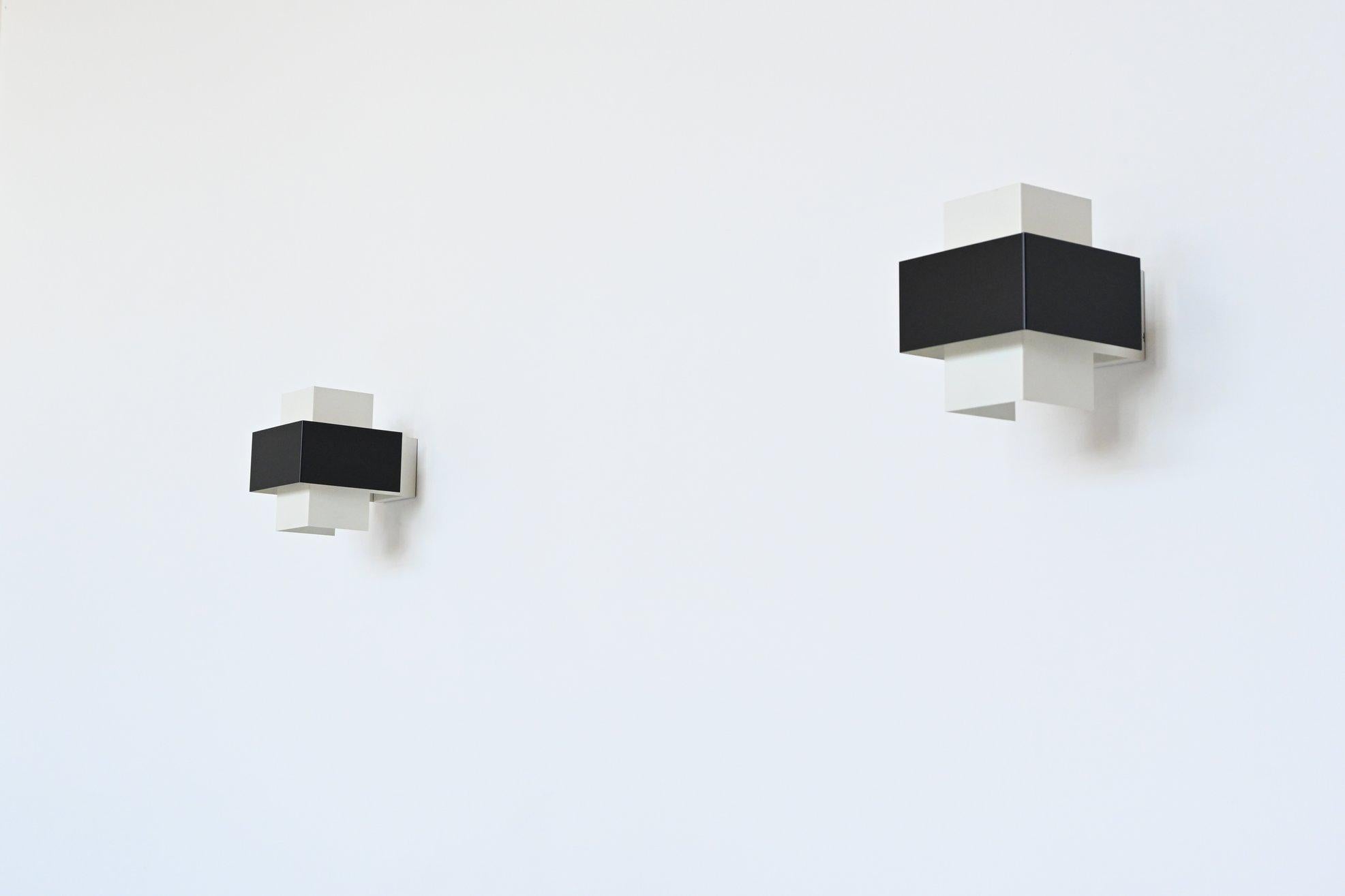 J.J.M. Hoogervorst Sconces Anvia, the Netherlands, 1960 2