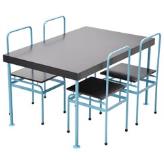 Juego de comedor JJP Oud Kollektor Perpetuel Holanda, 1979
