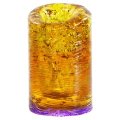 J.Jungle big - violet / lemon yellow by Jacopo Foggini