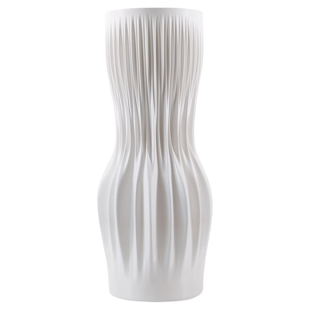 JK3D Lamella Pedestal Tall, 3d Printed Design by Julia Koerner  For Sale