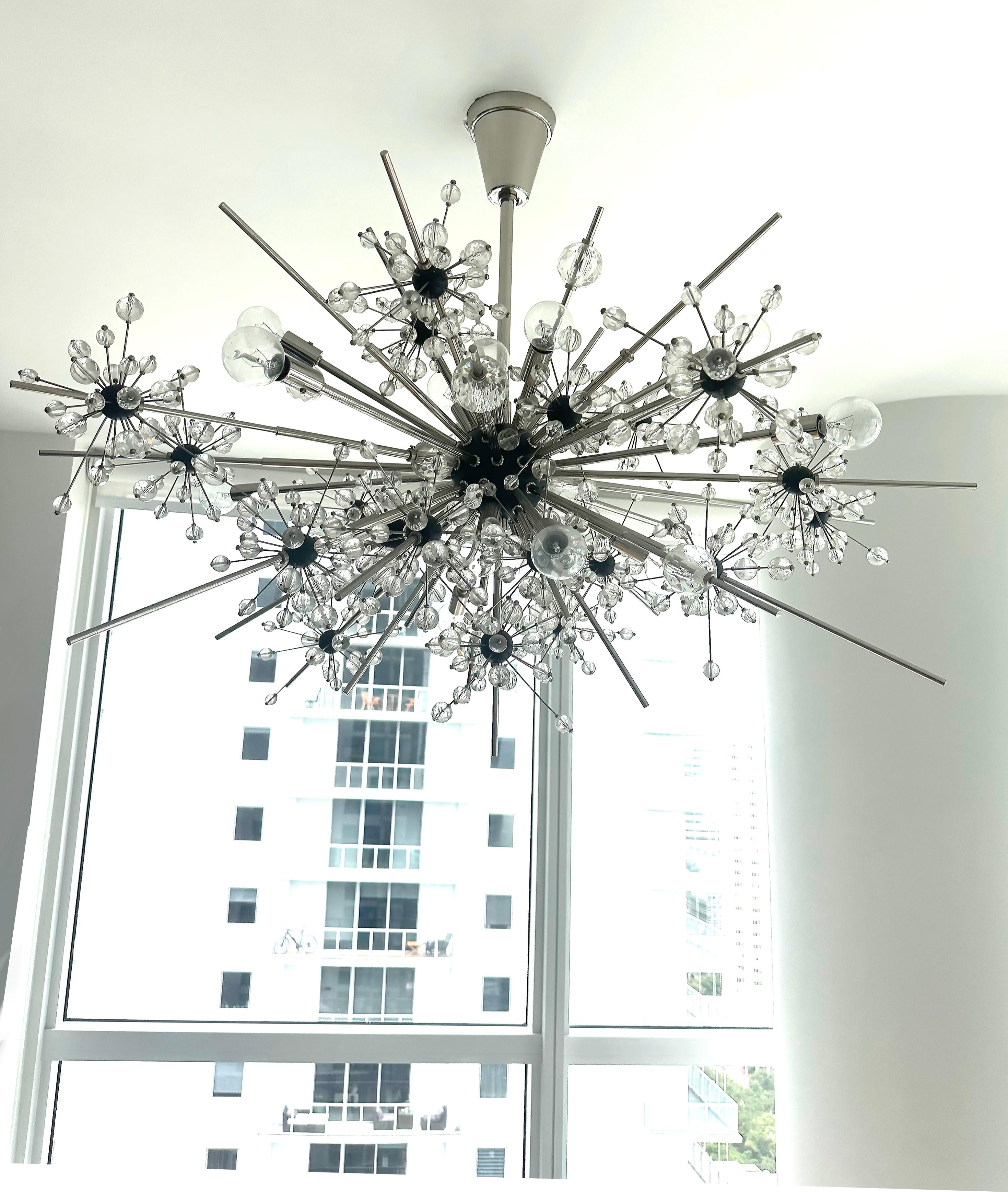 J.L. Lobmeyr Hans Harold Rath Metropolitan Opera Chandelier, Austria 2