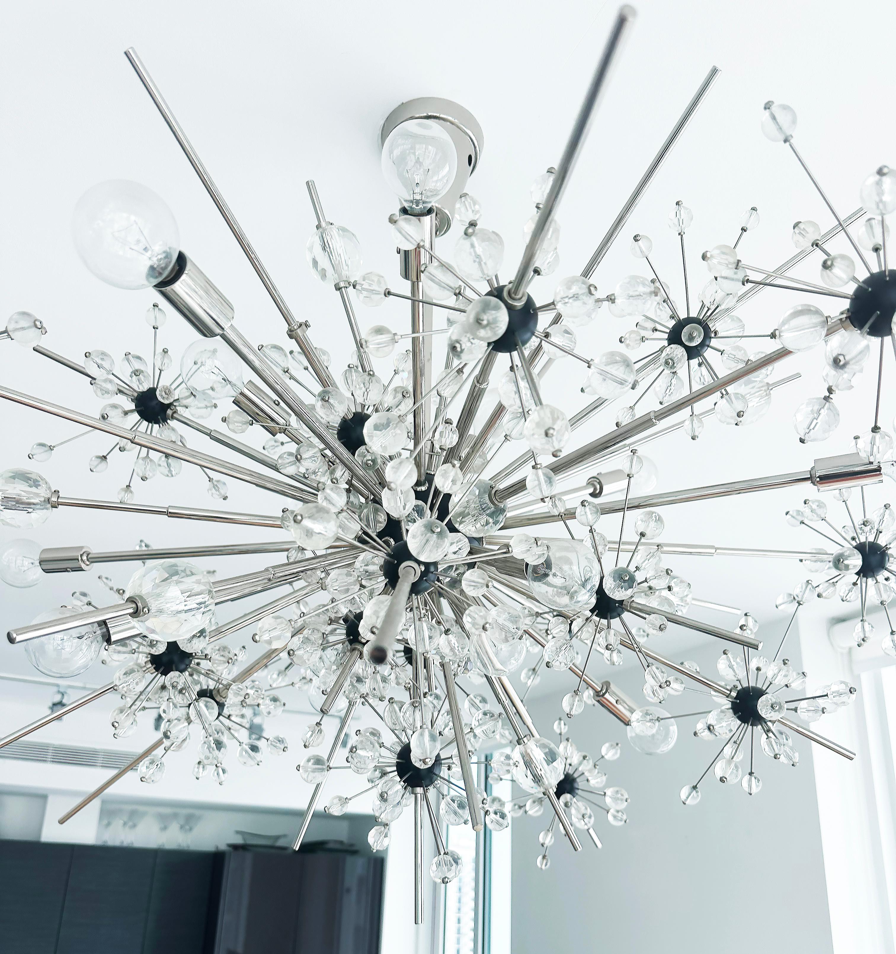 J.L. Lobmeyr Hans Harold Rath Metropolitan Opera Chandelier, Austria 1