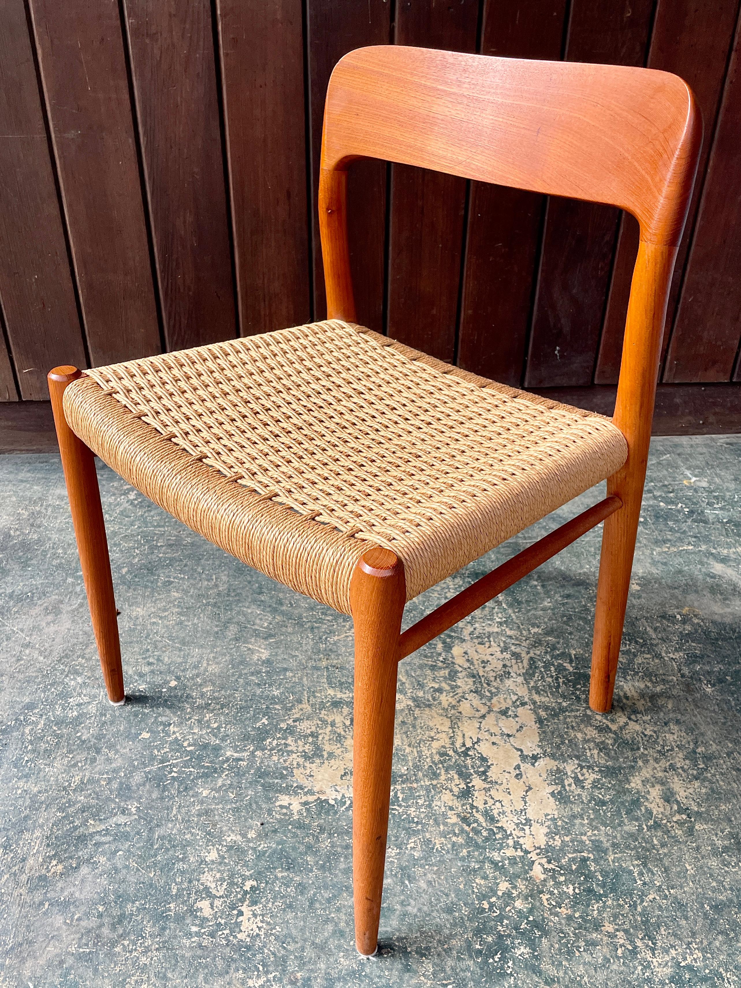 All original Vintage Danish chair. A very clean and lightly used example. Just procured from the original owners.