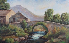 J.L. Tonge - 20th Century Oil, Bridge in the Mountains