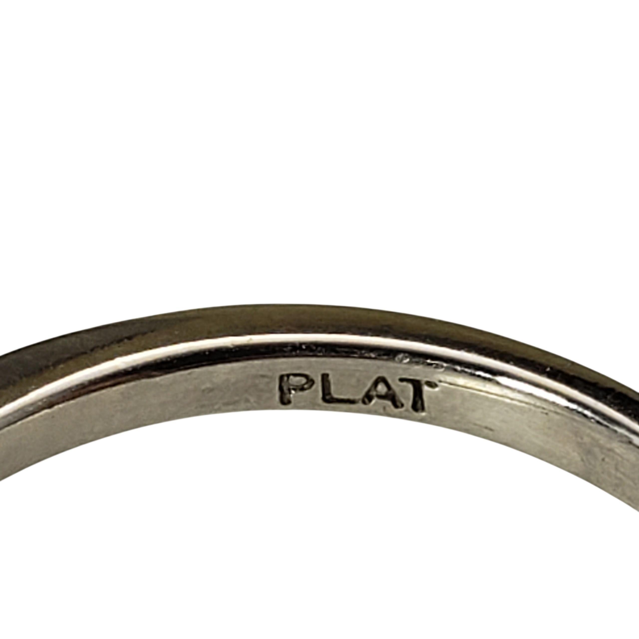 Donna JLJ Anello di platino con tanzanite e diamanti misura 9,25 #23313 in vendita