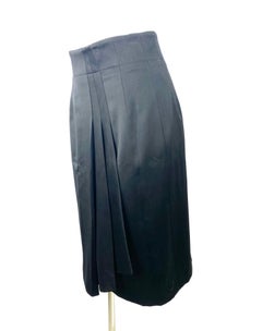 JLS Paris Scherrer Boutique Black Skirt, Size 40