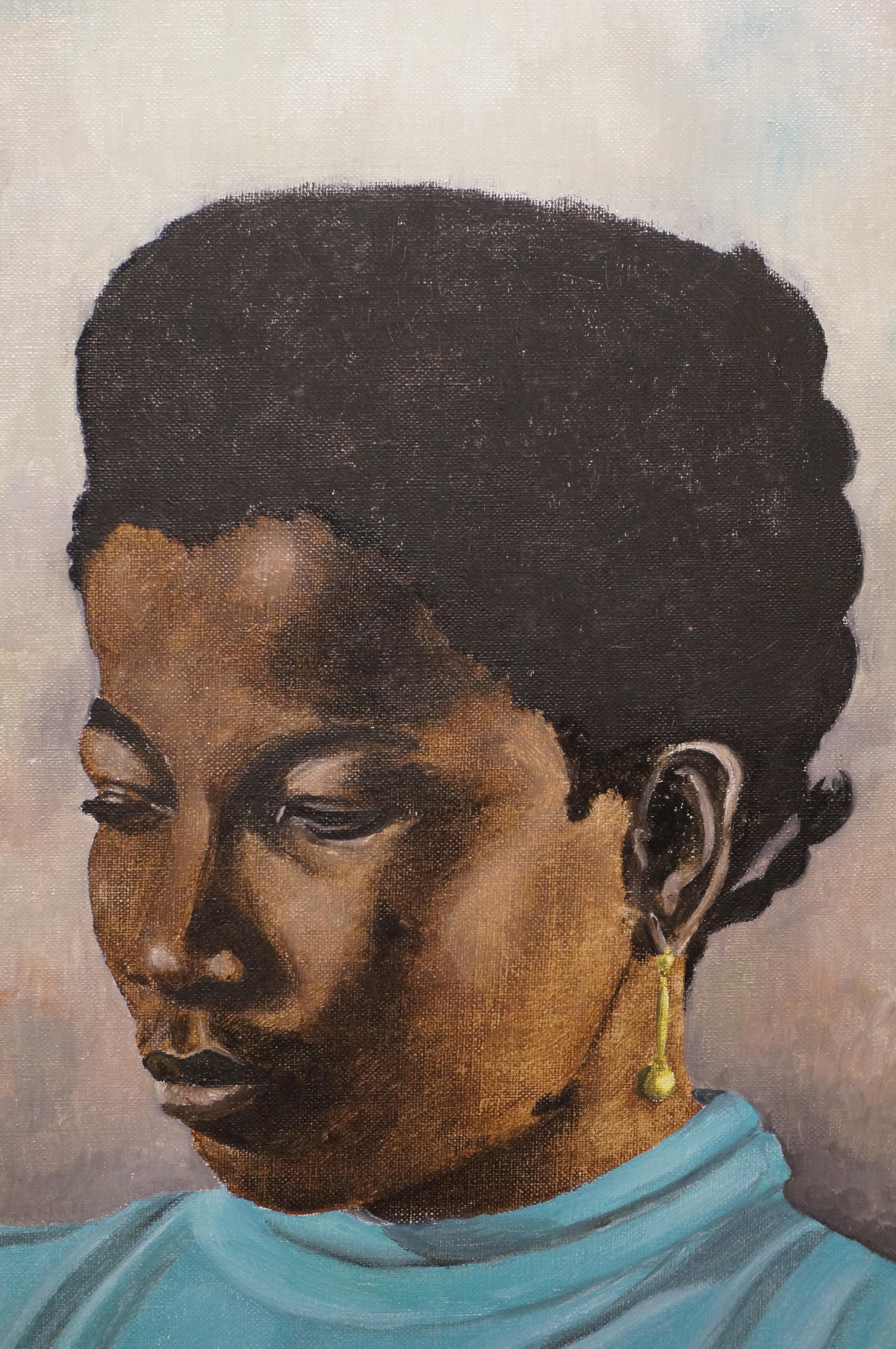 Joke de Raad - Pod
Ritratto di una ragazza di nome Olney di Wageningen, Suriname
Firmato in basso a destra JM d RP
Pittura acrilica su tela
Dimensioni: 50 x 39 cm.

Ex-collezione Galleria Lenten, Paesi Bassi

La Galleria Lenten ha offerto un'ampia