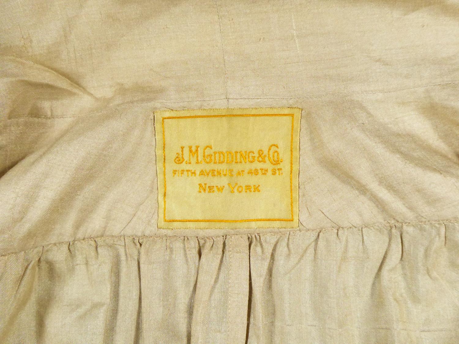 JM Gidding and Co Beige Wild Silk Dust Jacket USA Circa 1910 For Sale ...