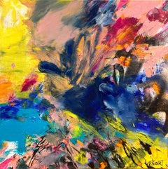 Collezione "Abstract" Arte di strada colorata Arte urbana astratta Pittura a olio su tela