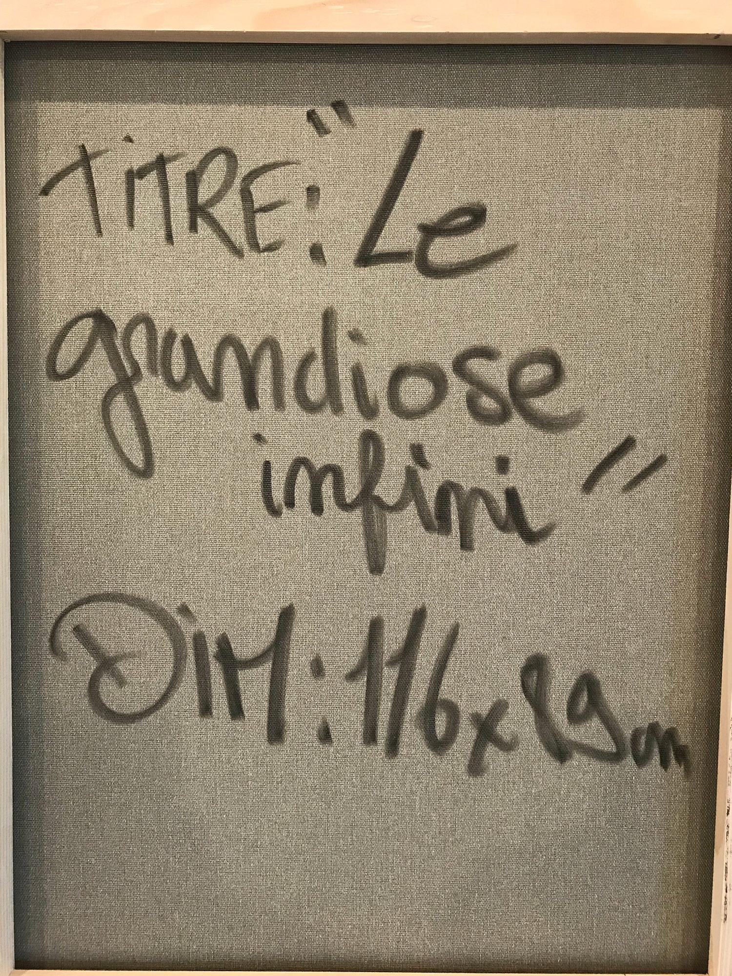 „Le Grandiose“ Das Grandiose, farbenfrohe Street Art Pop Abstrakt auf Leinwand im Angebot 7