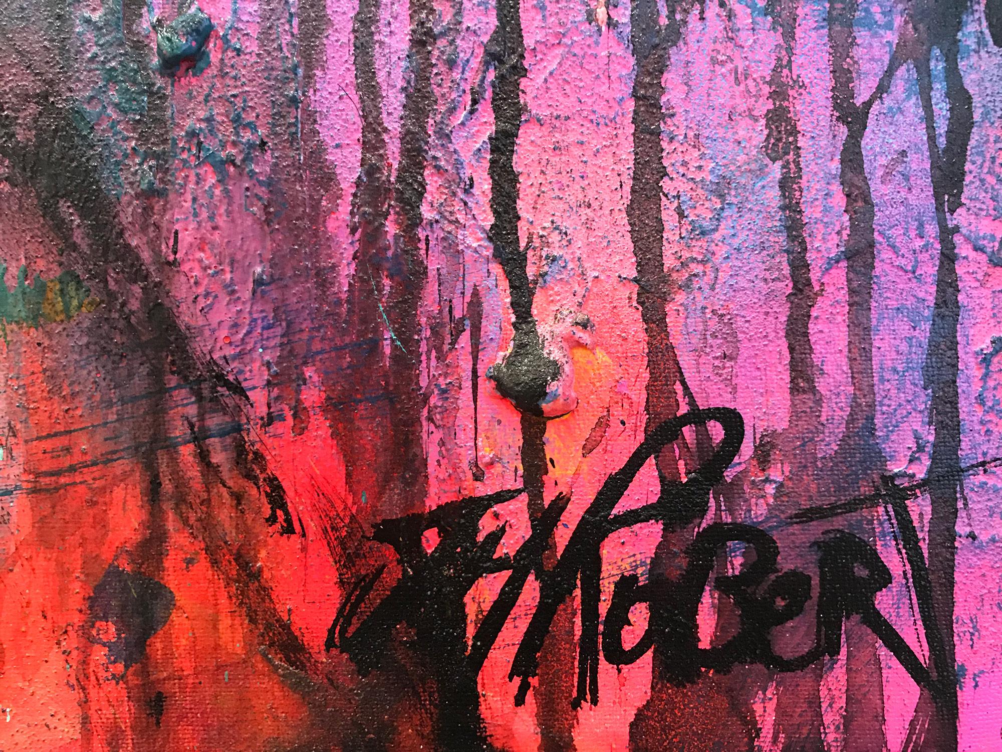 “Quoiqu’il Arrive” Whatever Happens, Colorful, Abstract Street Art 2