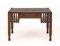 J.M. Young and Sons Arts and Crafts Oak Desk