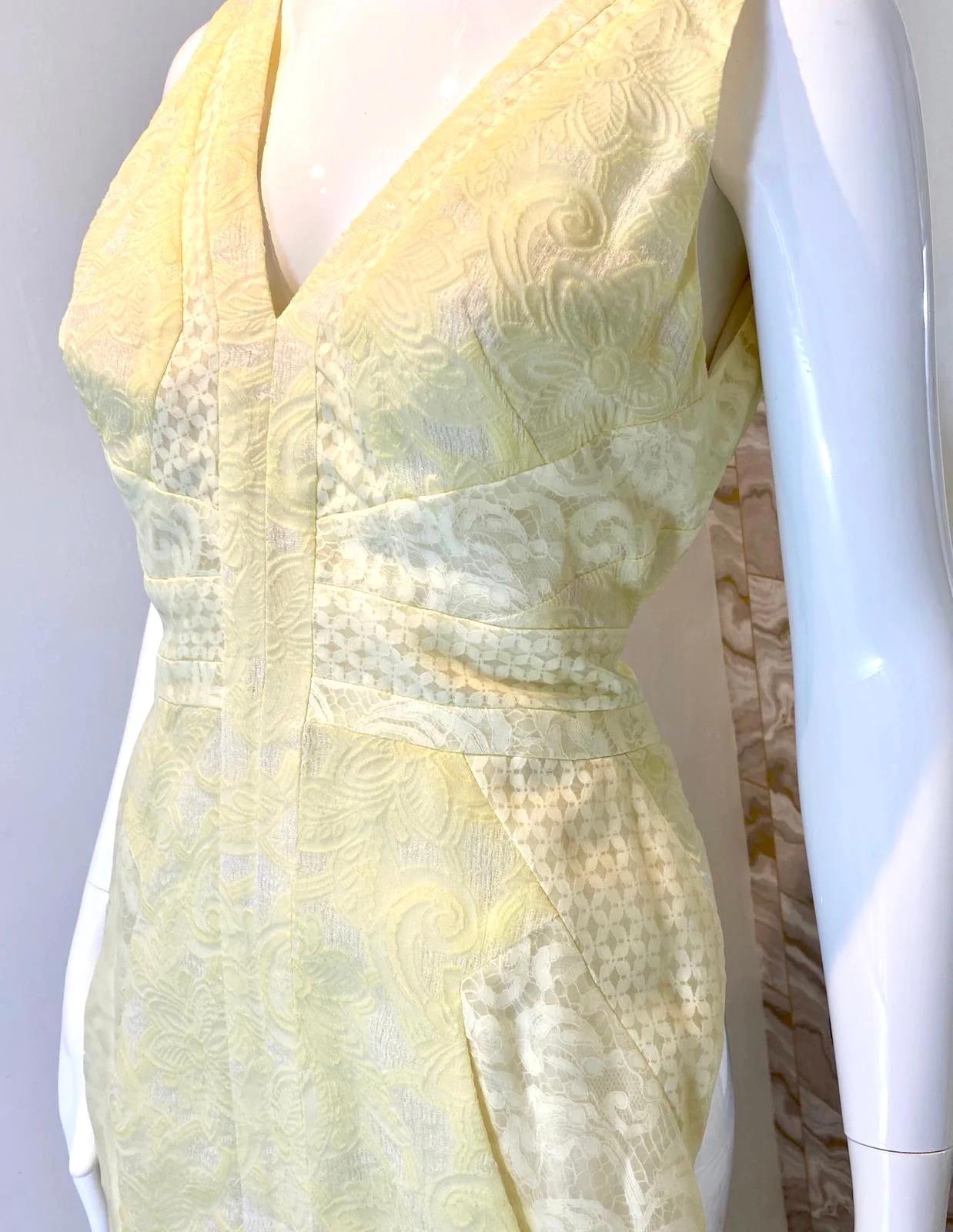 J.Mendel Abendkleid aus Seide im Zustand „Hervorragend“ im Angebot in London, GB