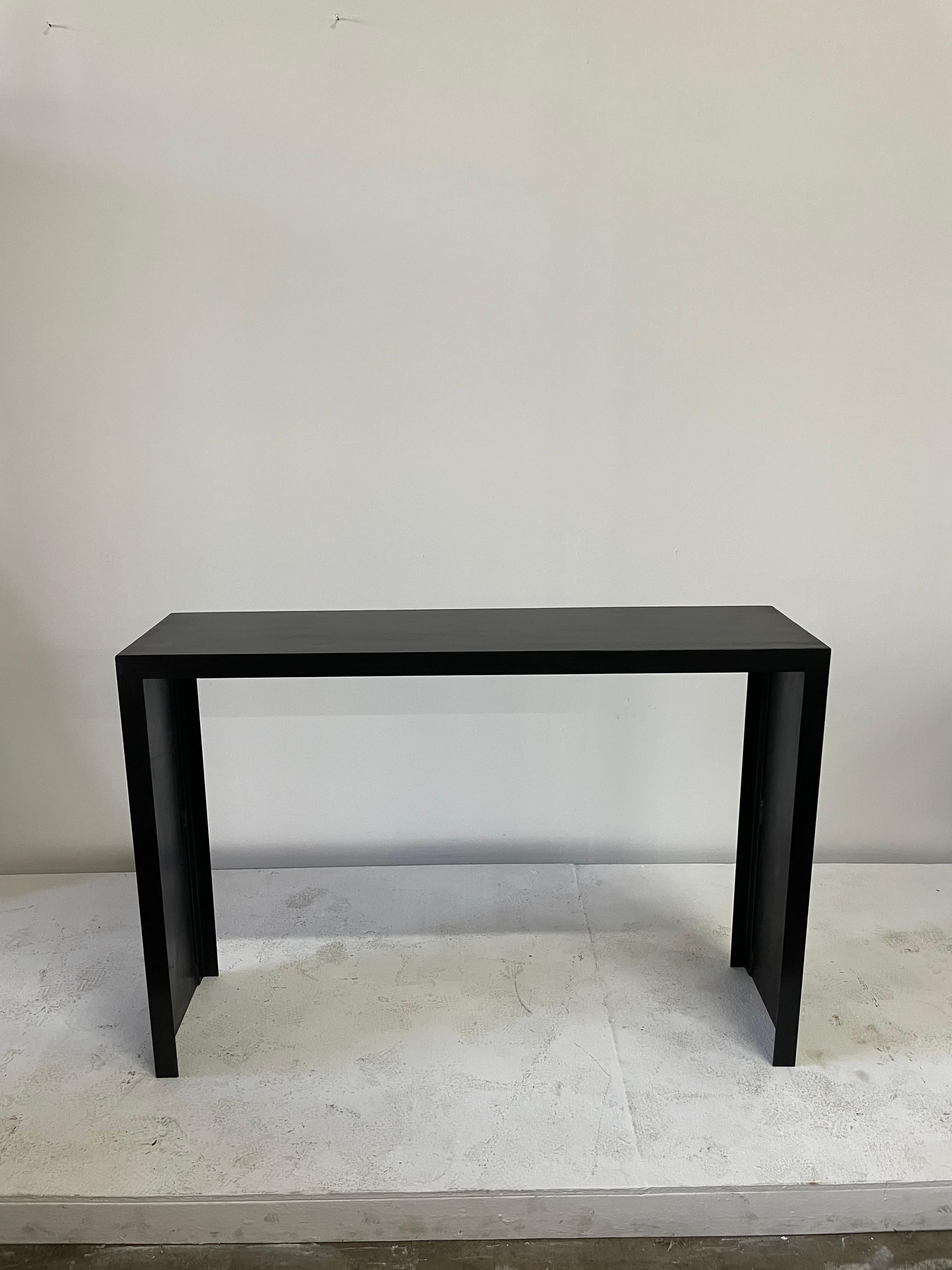 JMF Style Blackened Iron Console For Sale 3