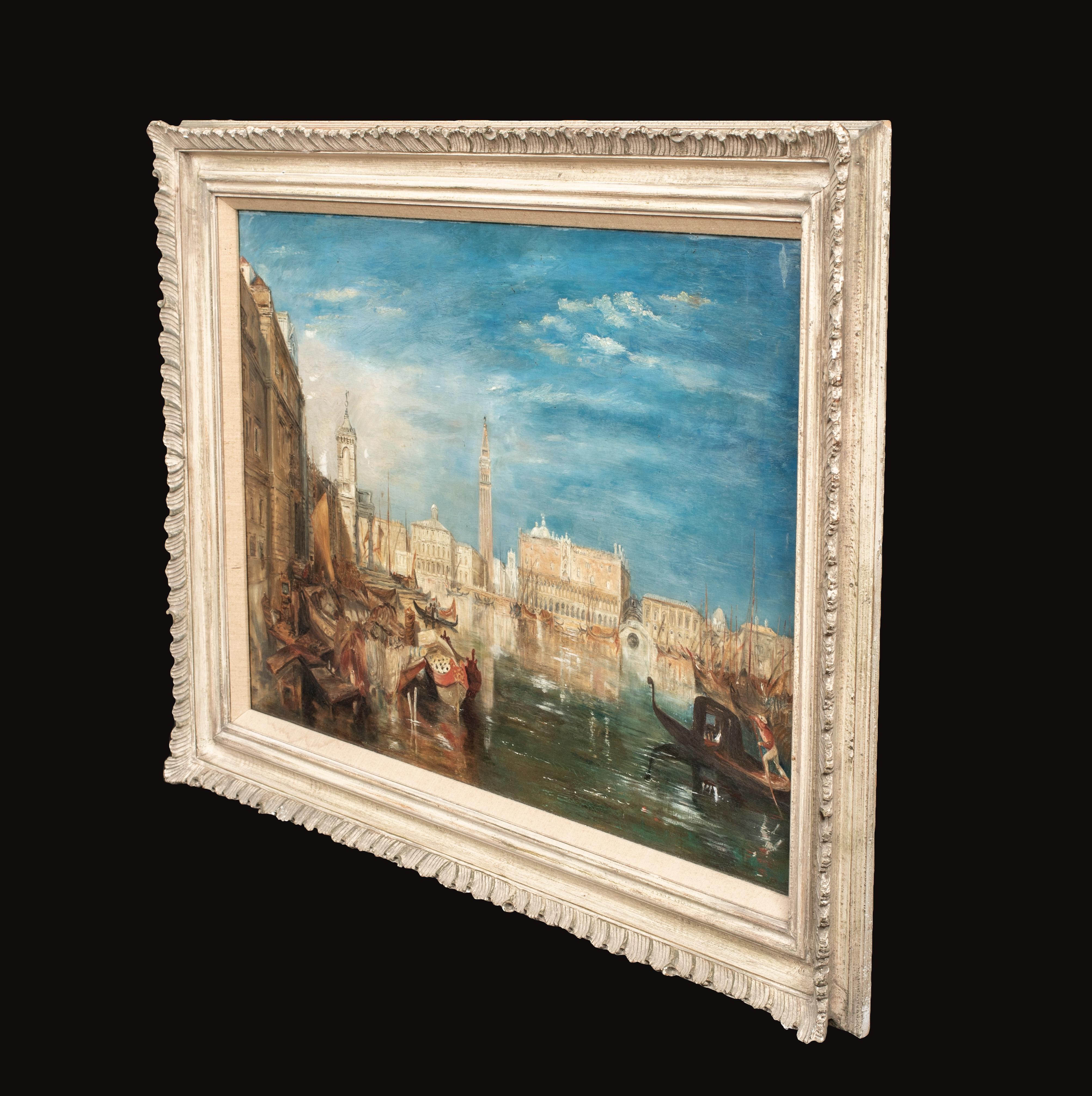 View Of Venice, 19th Century  School of Joseph Mallord William Turner  2