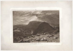 J.M.W. Turner (1775-1851) and R. Dunkarton (1744-1815) - Etching, Hind Head Hill