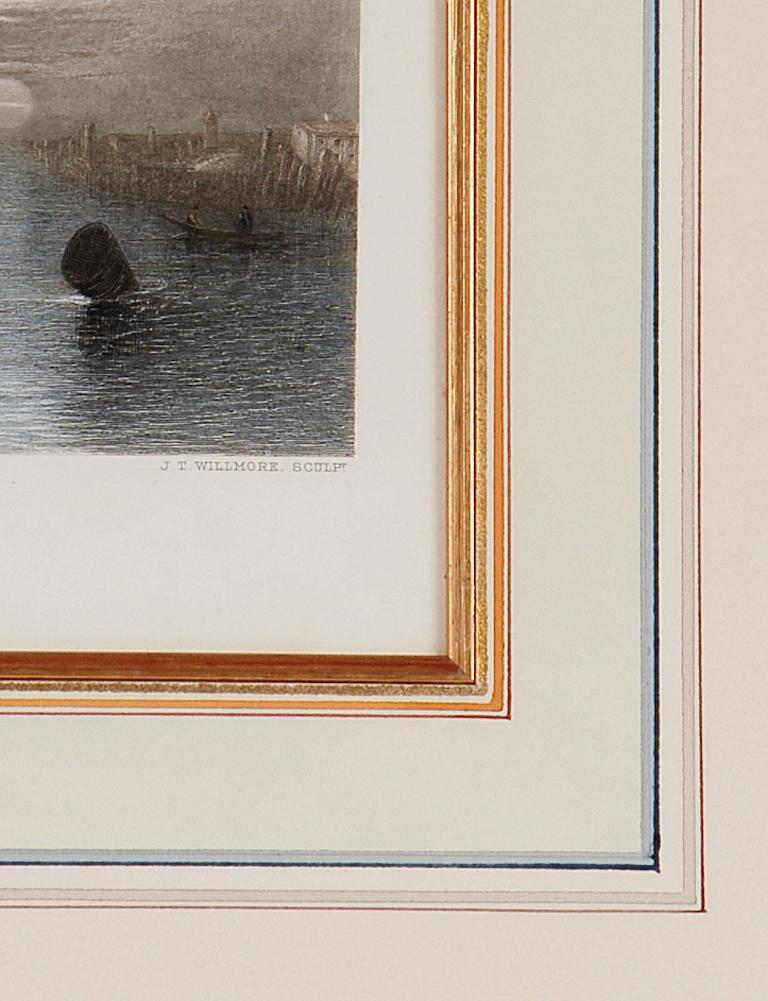 « The Fighting Temeraire : A Framed 19th C. Engraving » d'après J. M. W. Turner en vente 1