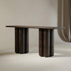 JNK Miami's Trio Architectural Ribbed Console Table