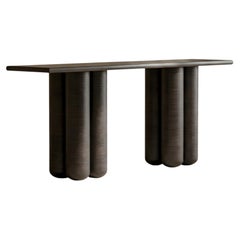 JNK Miami's Trio Architectural Ribbed Console Table