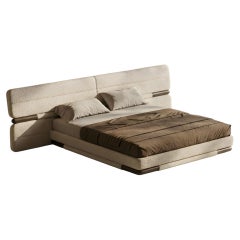 JNK Miami's Trio Extended Headboard Bouclé Bed