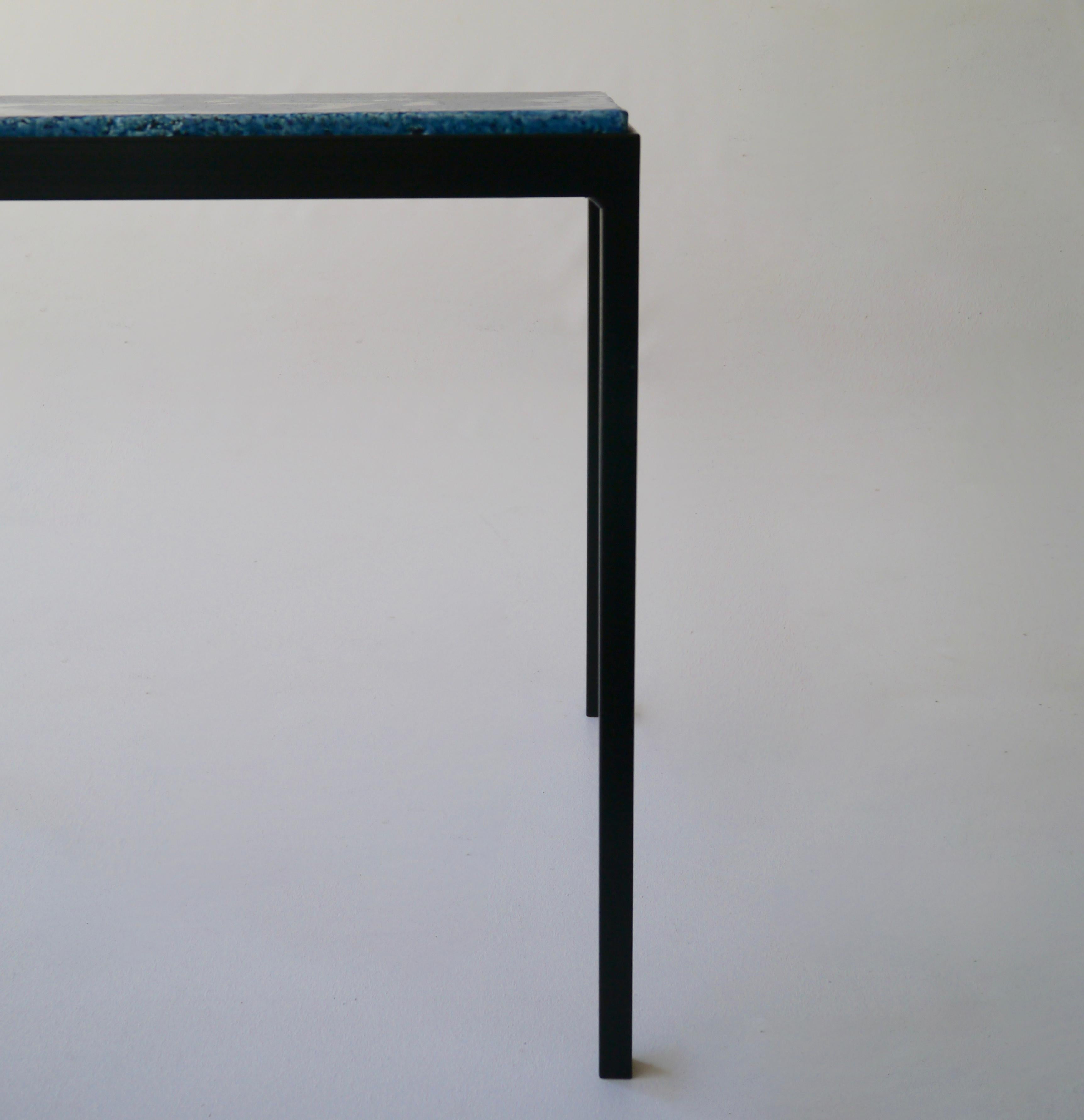 Exceptionnelle table basse en céramique de Jo Amado, France, vers 1955 en vente 1
