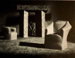 Vintage Silver Gelatin Signed Photograph Pinhole Photo