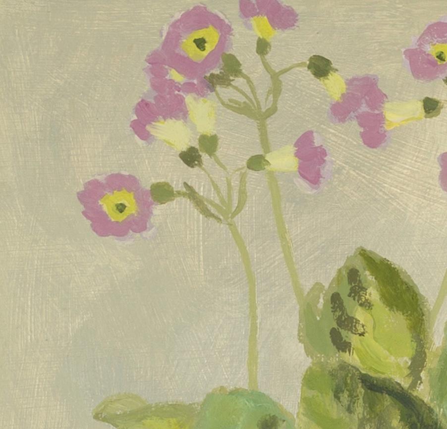 Primula in un vecchio vaso di terracotta, 2024
olio su tavola
30.5 x 23 cm
12 x 9 pollici
firmato, intitolato e datato

Jo Aylward è una ruralista britannica i cui dipinti sono legati all'esperienza quotidiana di vivere e lavorare in campagna.

Alla