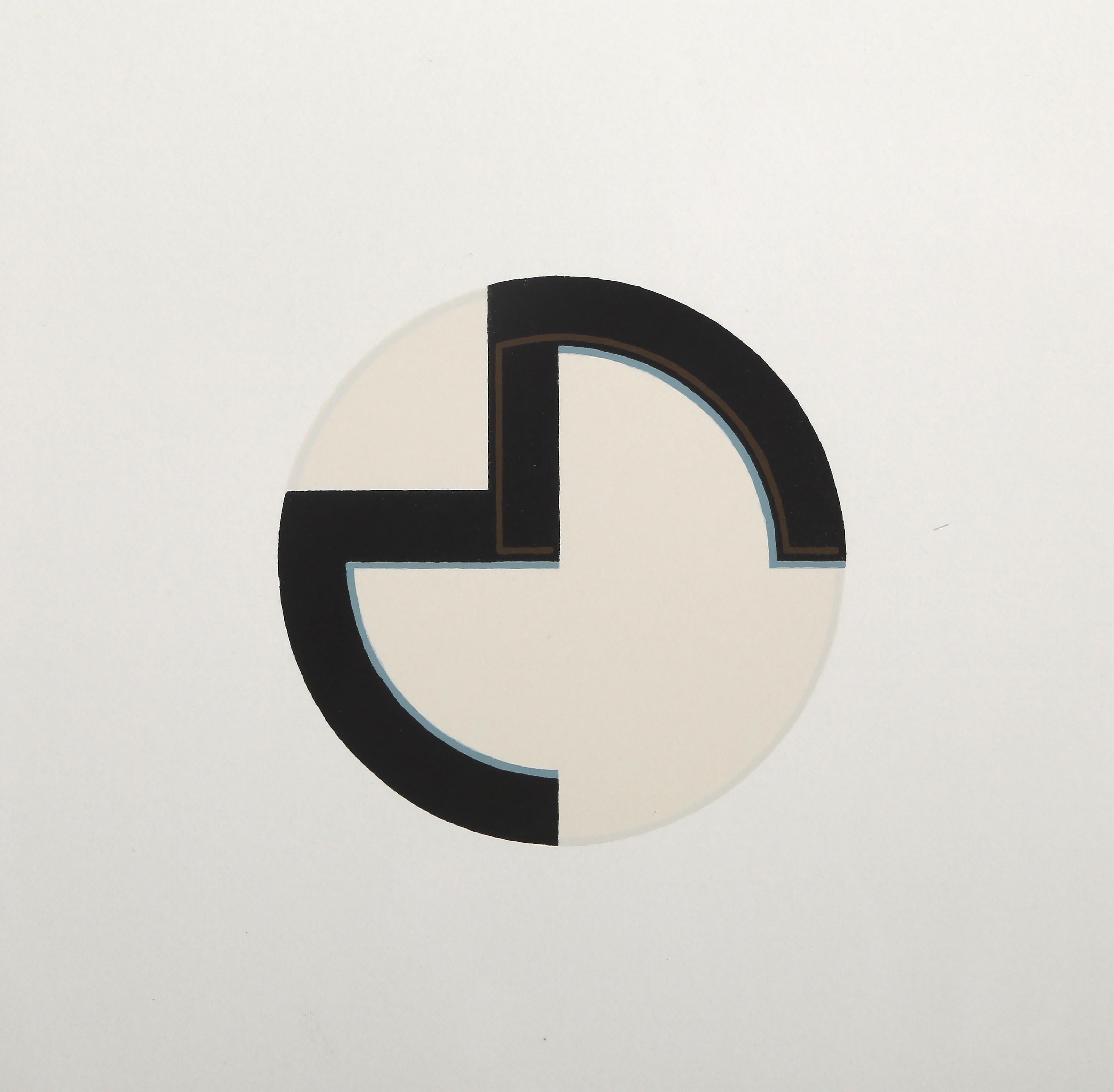 Kardinationen III, Minimalistische Lithographie von Jo Baer im Angebot 1